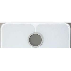 Fitbit Aria 2 Digital Floor Scale - 400 lb / 150 kg Maximum Weight Capacity - Wireless LAN - White