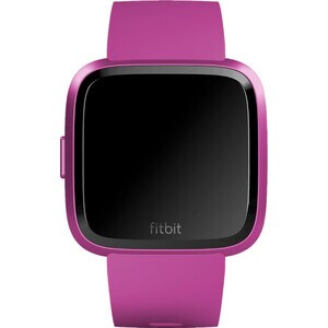 Fitbit Classic Adjustable Smartwatch Band - Small (S) - Mulberry - Elastomer, Aluminium