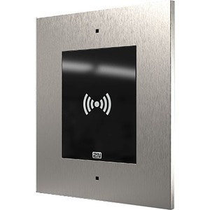 2N Access Unit 2.0 RFID MultiFrequency - Nickel, Black Residential