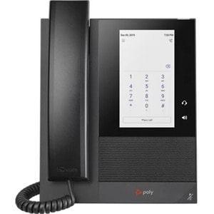 Poly CCX 400 IP Phone - Corded - Tabletop - VoIP - 2 x Network (RJ-45) - PoE Ports