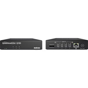 Matrox QuadHead2Go Videowand-Steuerungsplatine - 3,2 cm Höhe x 14 cm Breite x 18,1 cm Tiefe