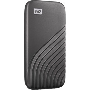 WD My Passport WDBAGF0010BGY-WESN 1 TB Portable Solid State Drive - External - Space Gray - USB 3.2 (Gen 2) Type C - 1050 
