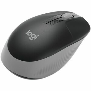 Logitech M190 Full-size Mouse - Mid Gray - Wireless