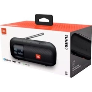 JBL Tuner 2 Portable Bluetooth Speaker System - 5 W RMS - Black - 80 Hz to 20 kHz - Battery Rechargeable - 1