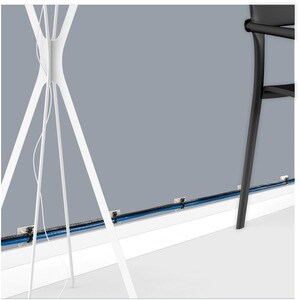 StarTech.com 100 Pack Cable Tie Mounts with Adhesive Tape for 0.21in (5.5mm) Wide Ties - Nylon/Plastic Zip Tie Mounts - 94