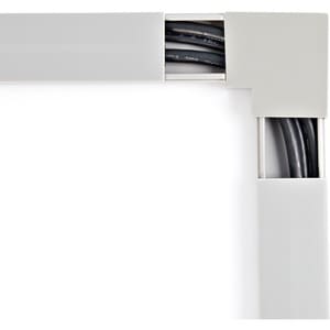 StarTech.com 20 Cable Raceway L Connectors for CBMWD3816 - 90 Degree Flat L Type - Lateral Elbow - Cable Management Access