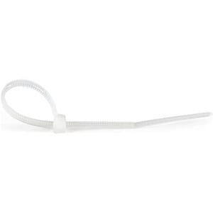 StarTech.com 4"(10cm) Cable Ties, 7/8"(22mm) Dia, 18lb(8kg) Tensile Strength, Nylon Self Locking Zip Ties, UL Listed, 100 