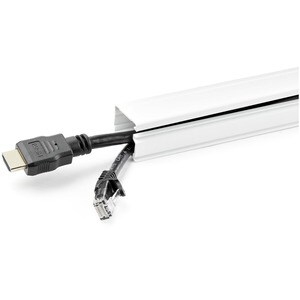 StarTech.com 1,8m Kabelkanal Selbstklebend, 32x20mm, PVC - Sockelleiste/Wandkabelkanal (CBMOWD2013) - Raceway - 33 mm Läng