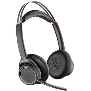 Plantronics B825 Voyager Focus UC Headset - Stereo - Wireless - Bluetooth - Over-the-head - Binaural - Supra-aural