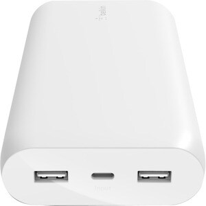 Belkin BoostCharge Power Bank 20K - 20000 mAh - White
