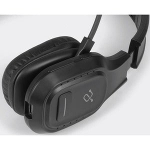 Aluratek Bluetooth Wireless Headset with Noise Cancelling Boom Microphone - Mono - Wireless - Bluetooth - 33 ft - 200 Hz -