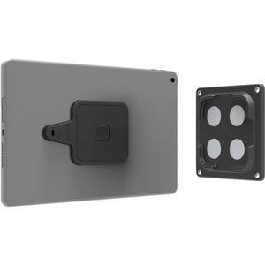 Compulocks Universal Tablet Magnetic Wall Mount with Cable Lock Black - Universal Mounting Options, Snap on\off for Full M