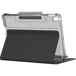 Urban Armor Gear Lucent Carrying Case (Folio) for 10.2" Apple iPad (8th Generation) Tablet - Black, Ice - Impact Resistant