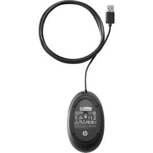 HP Wired Desktop 320M Mouse - Optical - Cable - USB - 1000 dpi - Scroll Wheel - 3 Button(s) - Symmetrical