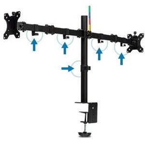 Kensington SmartFit Soporte de Sobremesa para Monitor - Negro - 2 Pantalla(s) admitidas - 81.3cm (32") para pantalla plana