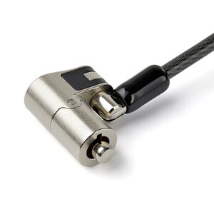 StarTech.com LTULOCKKEY Laptopschloss mit Schlüssel und 2m Kabel - K-Slot, Nano, Wedge Slot - 201,17 cm (79,20 Zoll) Kabel
