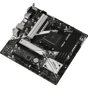 ASRock A520M Pro4 Desktop Motherboard - AMD A520 Chipset - Socket AM4 - Micro ATX - 128 GB DDR4 SDRAM Maximum RAM - DIMM, 