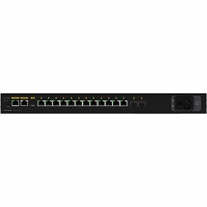 Switch Ethernet Netgear AV Line M4250 M4250-12M2XF 12 Porte Gestibile - 10 Gigabit Ethernet, 2.5 Gigabit Ethernet, Gigabit