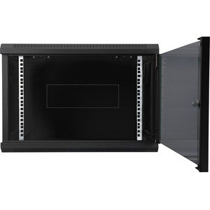Digitus Dynamic Basic 16U Wandmontierbar Rackschrank für LAN-Schalter, Patchfeld - 482,60 mm Rack-Breite x 365 mm Regaltie