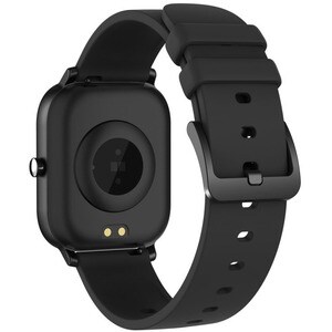 MaxCom FW35 Aurum Smart Watch - Negro Cuerpo - Monitor de ritmo cardiaco, Podómetro - Pulso cardíaco - 2,6 cm (1") - Salud