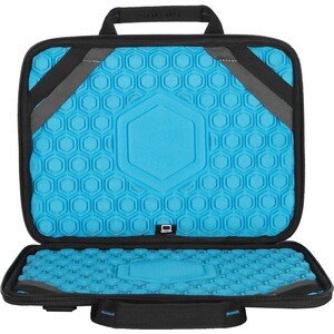 Targus Work-In TED034GL Carrying Case Rugged (Slipcase) for 27.9 cm (11") to 30.5 cm (12") Chromebook - Black - Water Resi