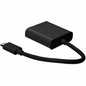 AddOn 20cm (8in) USB 3.1 Type (C) Male to HDMI Female Black Adapter Cable - 1 Pack - 1 x USB 3.1 Type C - Male - 1 x HDMI 