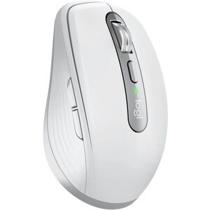 Logitech MX Anywhere 3 Mouse - Bluetooth - USB Type C - Darkfield - 6 Button(s) - Grey - Wireless - 4000 dpi - Scroll Wheel