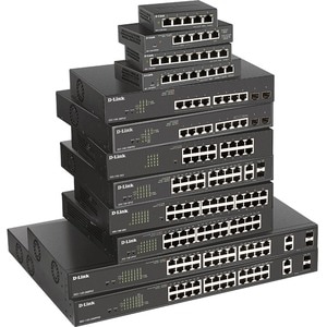 D-Link DGS-1100-08PV2 Ethernet Switch - 8 Ports - Manageable - 2 Layer Supported - 77.90 W Power Consumption - 64 W PoE Bu