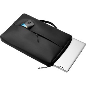 HP 15.6 Sleeve. Case type: Sleeve case, Maximum screen size: 39.6 cm (15.6"), Surface coloration: Monochromatic