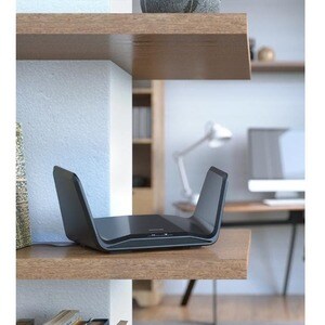 Netgear Nighthawk AX8 RAX70 Wi-Fi 6 IEEE 802.11ax Ethernet Wireless Router - 2.40 GHz ISM Band - 5 GHz UNII Band - 6 x Ant