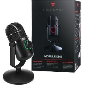 Thronmax Mdrill Dome Plus Wired Condenser Microphone - 6.56 ft - 20 Hz to 20 kHz - Cardioid, Omni-directional - Stand Moun