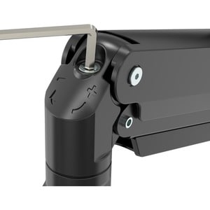 Neomounts Neomounts Pro NM-D775DX3BLACK Desk Mount for Flat Panel Display - Black - 3 Display(s) Supported - 68.6 cm (27")