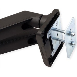 Roline Klemmhalterung für LCD-Monitor - Schwarz - 2 Unterstützte(r) Display(s) - max. 30 kg Traglast - 75 x 75, 100 x 100 