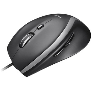 Logitech M500S Maus - Schwarz - Kabel
