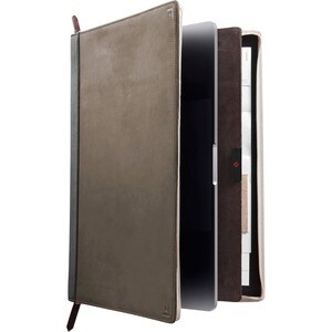 Twelve South BookBook Carrying Case (Book Fold) for 13" Apple MacBook Air, MacBook Pro - Vintage Brown - Crush Resistant, 