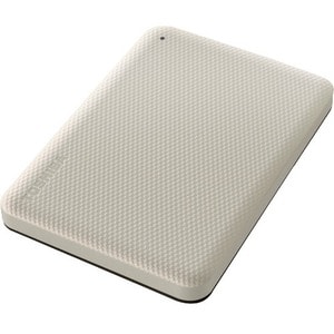 Toshiba Canvio Advance HDTCA10EW3AA 1 TB Portable Hard Drive - 2.5" External - Light Beige - USB 3.2 (Gen 1) - 2 Year Warr