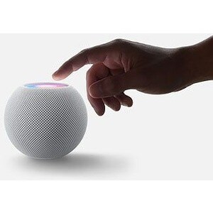 Haut parleur intelligent Apple HomePod mini Bluetooth - Siri Pris en charge - Blanc - Réseau sans-fil
