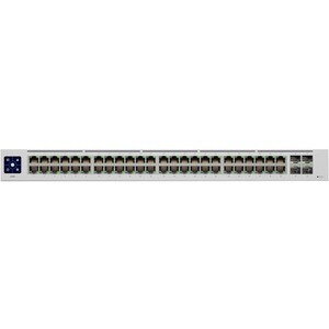 Ubiquiti UniFi Switch 48 - 48 Ports - Manageable - 2 Layer Supported - Modular - 4 SFP Slots - Optical Fiber, Twisted Pair