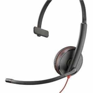 Plantronics Blackwire C3210 Wired Over-the-head Mono Headset - Monaural - Supra-aural - 20 Hz to 20 kHz - Noise Cancelling