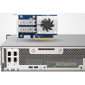 QNAP TS-H2490FU-7232P-64G 24 x Total Bays SAN/NAS Storage System - 5 GB Flash Memory Capacity - AMD EPYC 7232P Octa-core (