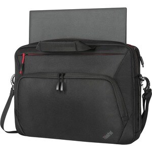 Lenovo Essential Plus Tasche Robust (Aktentasche) für 39,6 cm (15,6 Zoll) Notebook - Schwarz - Ballistic Nylon Körper - Wi