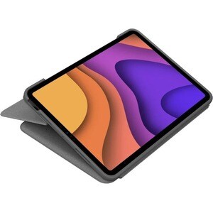Housse/Clavier Logitech Folio Touch - Folio Style Apple, Logitech iPad Air (4e génération) Tablette - Girs Oxford - Résist