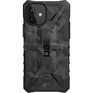 Urban Armor Gear Pathfinder SE Series iPhone 12 5G Case - For Apple iPhone 12 Smartphone - Camouflage design - Black Midni