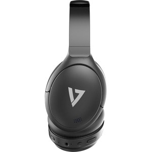 V7 HB800ANC Wired/Wireless Over-the-ear, Over-the-head Stereo Headset - Black - Binaural - Circumaural - 1500 cm - Bluetoo