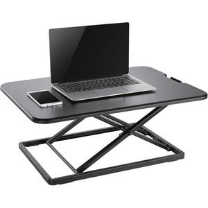 Neomounts NS-WS050BLACK Sit-stand workstation. Product colour: Black, Maximum screen size: -25.4 mm (-1"), Maximum weight 
