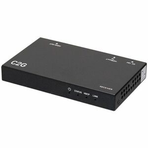 C2G 4K HDMI HDBaseT Extender over Cat Transmitter to Box Receiver - 1 Input Device - 1 Output Device - 230 ft Range - 2 x 