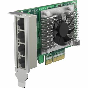 QNAP QXG QXG-2G4T-I225 2,5 Gigabit Ethernet Adapter für Server - Plug-in-Karte - PCI Express 2.0 x4 - 10 Mbit/s Datenübert