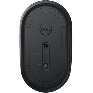 Dell Mobile Wireless Mouse MS3320W - Black - Wireless - 2.40 GHz - 1600 dpi - Scroll Wheel