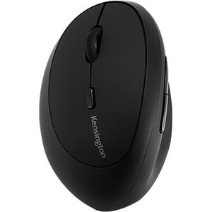 Kensington ProFit Left-Handed Ergo Wireless Mouse - Wireless - Black - USB - 1600 dpi - Scroll Wheel - 6 Button(s) - Left-