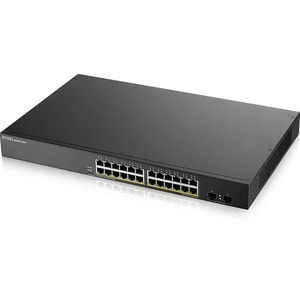 Conmutador Ethernet ZYXEL GS1900 GS1900-24HPv2 26 Puertos Gestionable - 2 Capa compatible - Modular - 2 Ranuras SFP - 206,